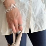 ステップモチーフリング フリーサイズ ニュアンスデザイン | feu | 詳細画像7