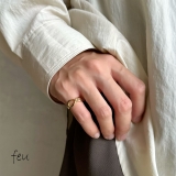 SILVER925エイトピンキーリング アレルギー対応素材 フリーサイズ | feu | 詳細画像1 