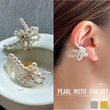 パールイヤーカフ 樹脂パール 片耳 | feu | 詳細画像1