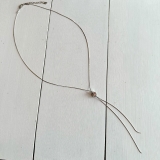 ロングチェーンネックレス 長さ調整 華奢チェーン | feu | 詳細画像4 