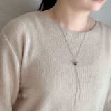 ロングチェーンネックレス 長さ調整 華奢チェーン | feu | 詳細画像8 