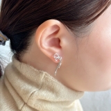 シルバー925 ピアス アレルギー対応素材 | feu | 詳細画像3 