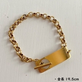 サージカルステンレス チェーンブレスレット ストリート | feu | 詳細画像4