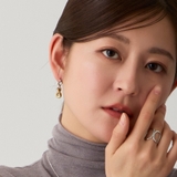 サージカルステンレス 揺れるピアス チェーン | feu | 詳細画像4