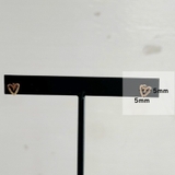 サージカルステンレス ハートピアス ミニピアス | feu | 詳細画像4 