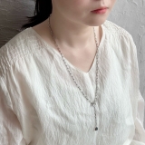 ロングチェーンネックレス マンテル 長さ調節 | feu | 詳細画像8