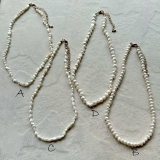 淡水パールネックレス 4種類 ショート丈 | feu | 詳細画像12 