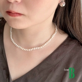 淡水パールネックレス 4種類 ショート丈 | feu | 詳細画像5 