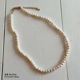 淡水パールネックレス 4種類 ショート丈 | feu | 詳細画像6 