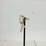 樹脂パールメタルピアス リボン トレンド | feu | 詳細画像6