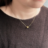 サージカルステンレス ショートネックレス 上品 | feu | 詳細画像11 