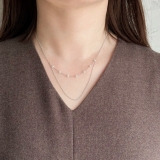 2連ネックレス 樹脂パール 上品 | feu | 詳細画像8 