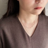 2連ネックレス 樹脂パール 上品 | feu | 詳細画像9 