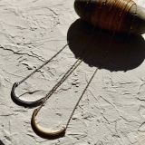 サージカルステンレスネックレス ショート シンプルデザイン | feu | 詳細画像2 