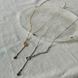 ロングネックレス 2種チェーン トレンド | feu | 詳細画像14 