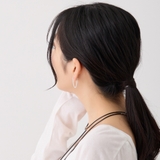 サージカルステンレスチェーンピアス 華奢 エレガント | feu | 詳細画像10 