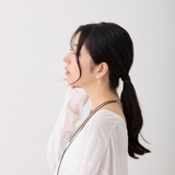 サージカルステンレスチェーンピアス 華奢 エレガント | feu | 詳細画像3 