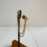 サージカルステンレスチェーンピアス 華奢 エレガント | feu | 詳細画像6 