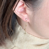 華奢 チェーンピアス きらきら | feu | 詳細画像11 