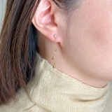 華奢 チェーンピアス きらきら | feu | 詳細画像12 