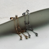 華奢 チェーンピアス きらきら | feu | 詳細画像13 