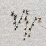 華奢 チェーンピアス きらきら | feu | 詳細画像8 