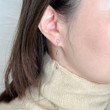 華奢 チェーンピアス きらきら | feu | 詳細画像9 