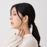 サージカルステンレスフープピアス アレルギー対応素材 天然石 | feu | 詳細画像14