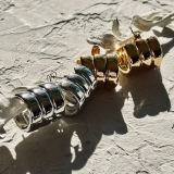 ボリュームフープピアス アクセント アイキャッチ | feu | 詳細画像14 