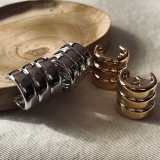 ボリュームフープピアス アクセント アイキャッチ | feu | 詳細画像3 