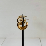 ボリュームフープピアス アクセント アイキャッチ | feu | 詳細画像5 