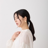 ボリュームフープピアス アクセント アイキャッチ | feu | 詳細画像8 