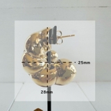 フープピアス ボリューム モコモコ | feu | 詳細画像4 