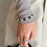 サージカルステンレス ブレスレット バングル | feu | 詳細画像10 