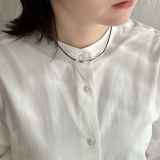 革ひも レザー チョーカーネックレス | feu | 詳細画像10 