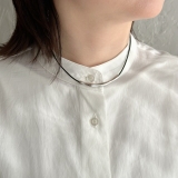 革ひも レザー チョーカーネックレス | feu | 詳細画像11 