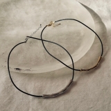 革ひも レザー チョーカーネックレス | feu | 詳細画像2 