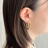 ピアス アクセントデザイン フープ | feu | 詳細画像10 