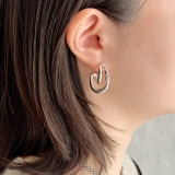 ピアス アクセントデザイン フープ | feu | 詳細画像8 