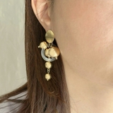 ロングピアス 揺れる メタル | feu | 詳細画像8