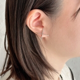 ピアス クロスデザイン アクセントデザイン | feu | 詳細画像3 