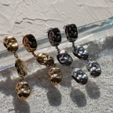 サージカルステンレス アレルギー対応素材 ピアス | feu | 詳細画像2 