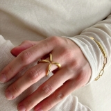 シルバー925 デザインリング アレルギー対応素材 | feu | 詳細画像3 