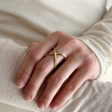 シルバー925 デザインリング アレルギー対応素材 | feu | 詳細画像9 