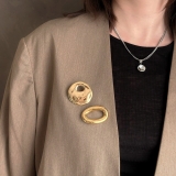 サージカルステンレス ブローチ ニュアンス | feu | 詳細画像9