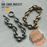 チェーンブレスレット ボリュームチェーン ユニセックス | feu | 詳細画像1 