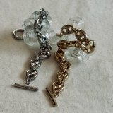 チェーンブレスレット ボリュームチェーン ユニセックス | feu | 詳細画像14 