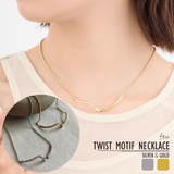 ショートネックレス ニュアンスパーツ ボールチェーン | feu | 詳細画像1 