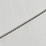 ショートネックレス ニュアンスパーツ ボールチェーン | feu | 詳細画像7 