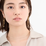 ショートネックレス ボールチェーン シルバーゴールド | feu | 詳細画像14 